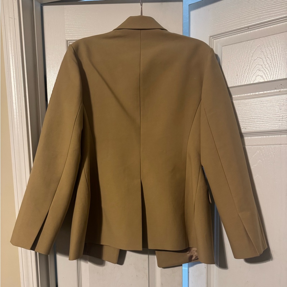 The Frankie Shop Hourglass Camel Blazer - Picture 2 of 4
